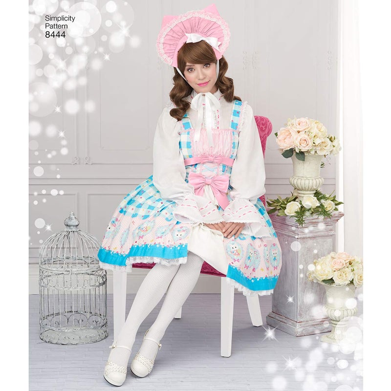 سيمبليسيتي Simplicity 8444 زي تنكري للسيدات بأنماط الخياطة مقاس 12-20 - Image 2